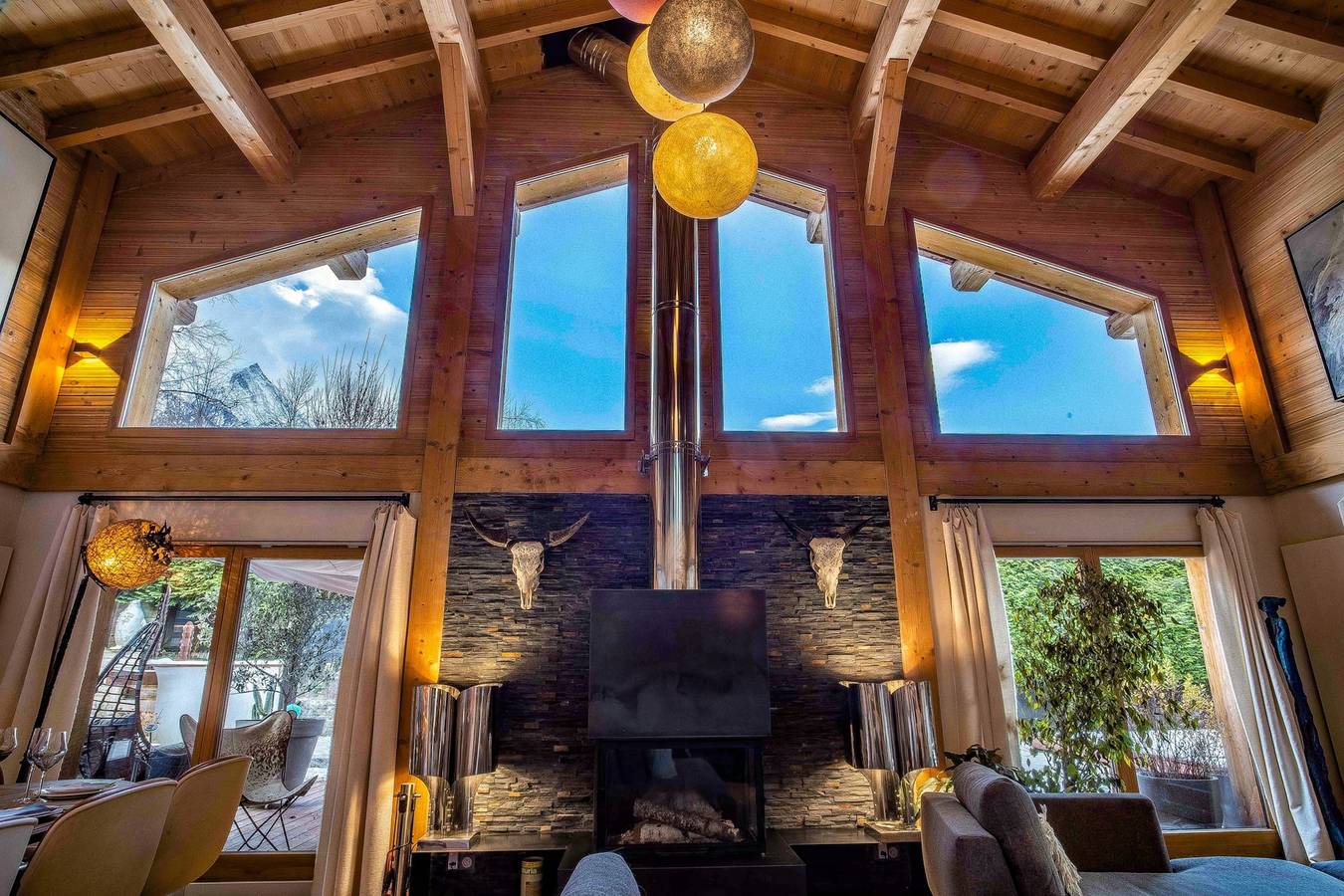 Design chalet with pool & jacuzzi in Chamonix, Mont-Blanc-Massiv