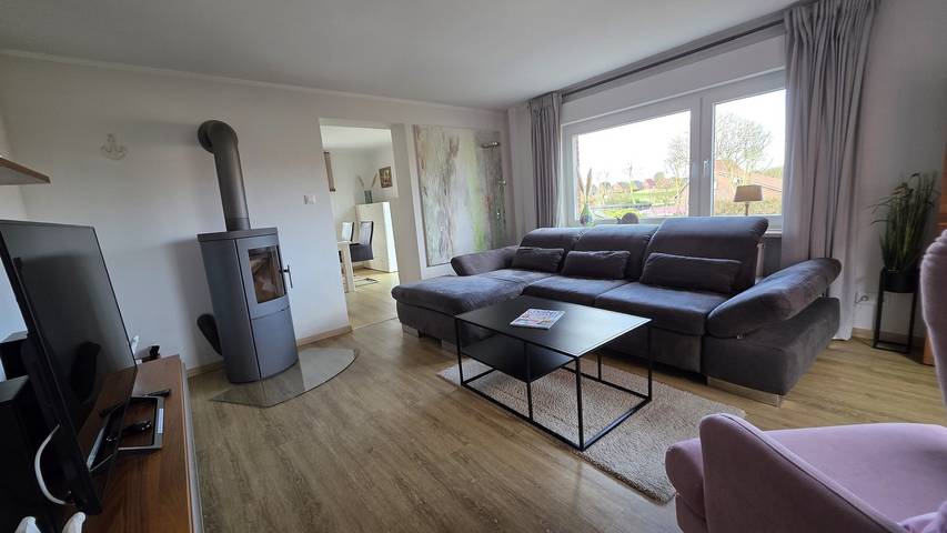 Ferienhaus für 6 Personen, mit Terrasse und Garten sowie Ausblick in Eilsum - 2