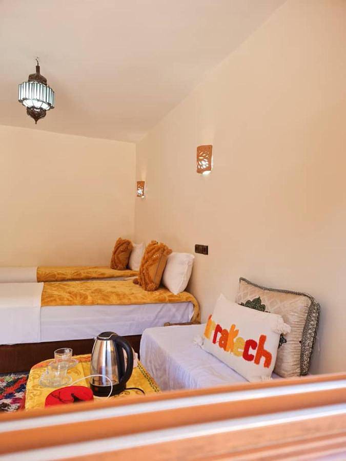 Chambre d’hôte pour 2 personnes, avec vue et terrasse, animaux acceptés dans Imlil