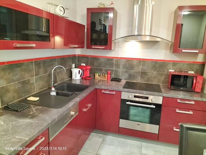 Gîte pour 4 personnes, avec terrasse à Albertville - 2