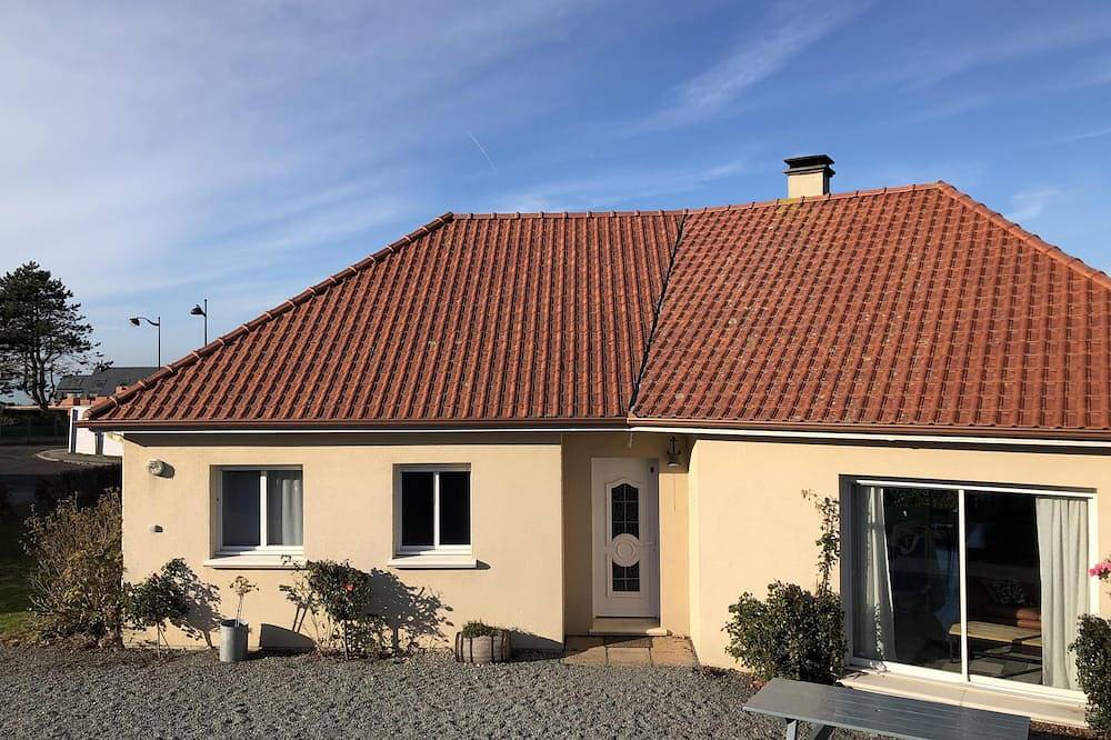 Casa independiente de una planta en terreno cerrado con vista al mar.3 dormitorios in Quiberville, Región de Dieppe