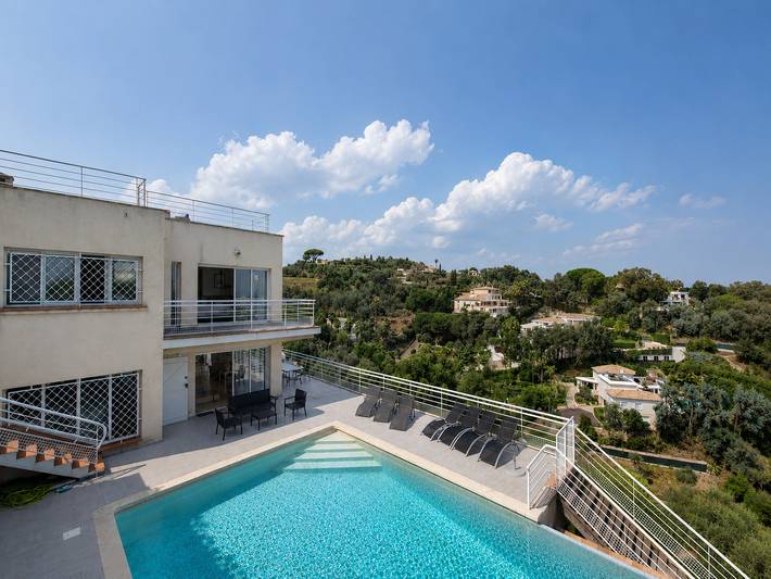 Villa pour 12 personnes, avec jardin et terrasse à Vallauris - 2