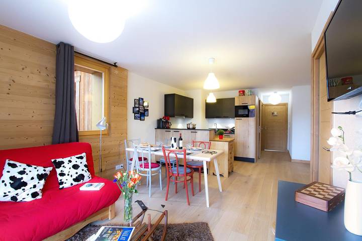 Chalet for 6 people, with balcony and sauna as well as view in Les Deux Alpes