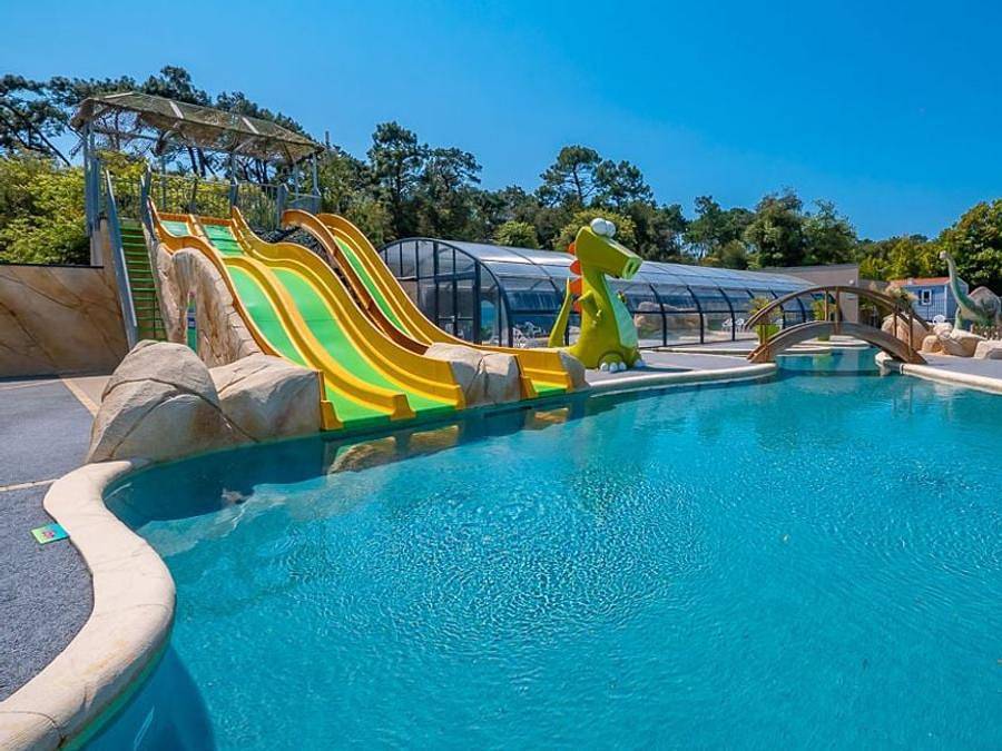 Camping maeva Club Les Dinosaures - Mobilhome 5 personnes - Cosy in Talmont-Saint-Hilaire, Vendée