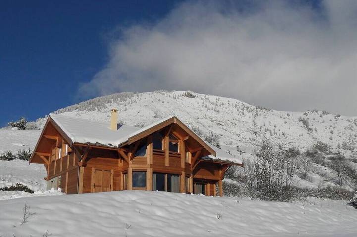 Chalet pour 12 personnes, avec jardin