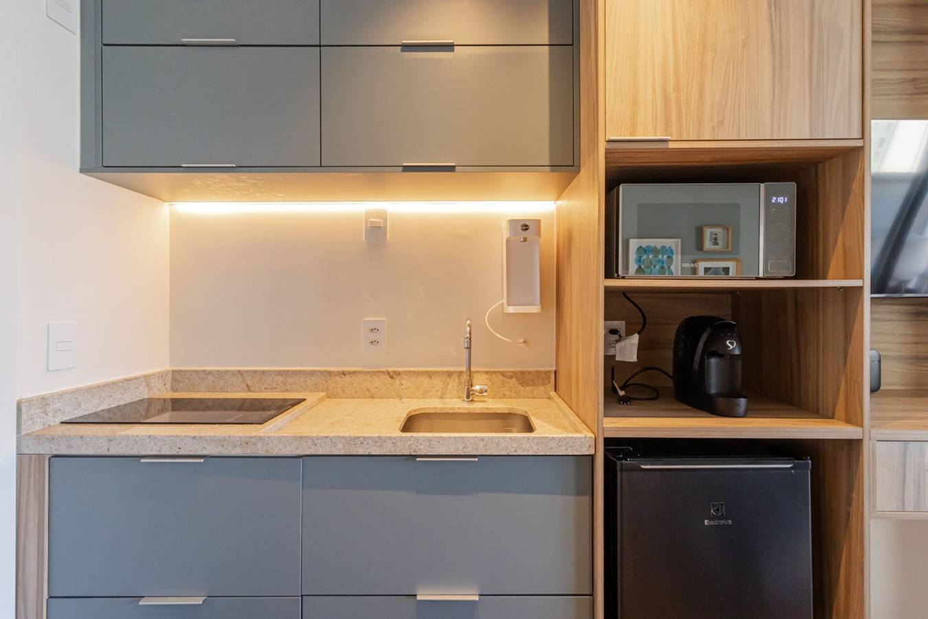 Appartamento intero, Studio com Piscina perto do metrô | Vila Mariana in Vila Mariana, San Paolo (Brasile)