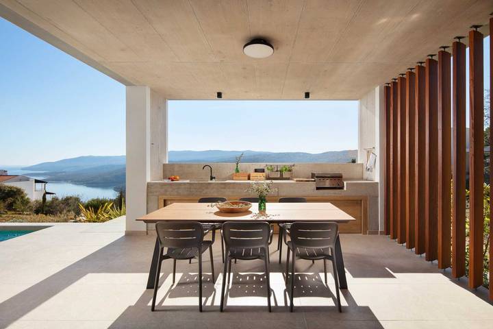 Villa pour 6 personnes, avec piscine et sauna ainsi que terrasse et jacuzzi à Rabac - 3