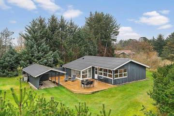 Ferienhaus für 6 Personen, mit Terrasse und Garten, mit Haustier in Blokhus