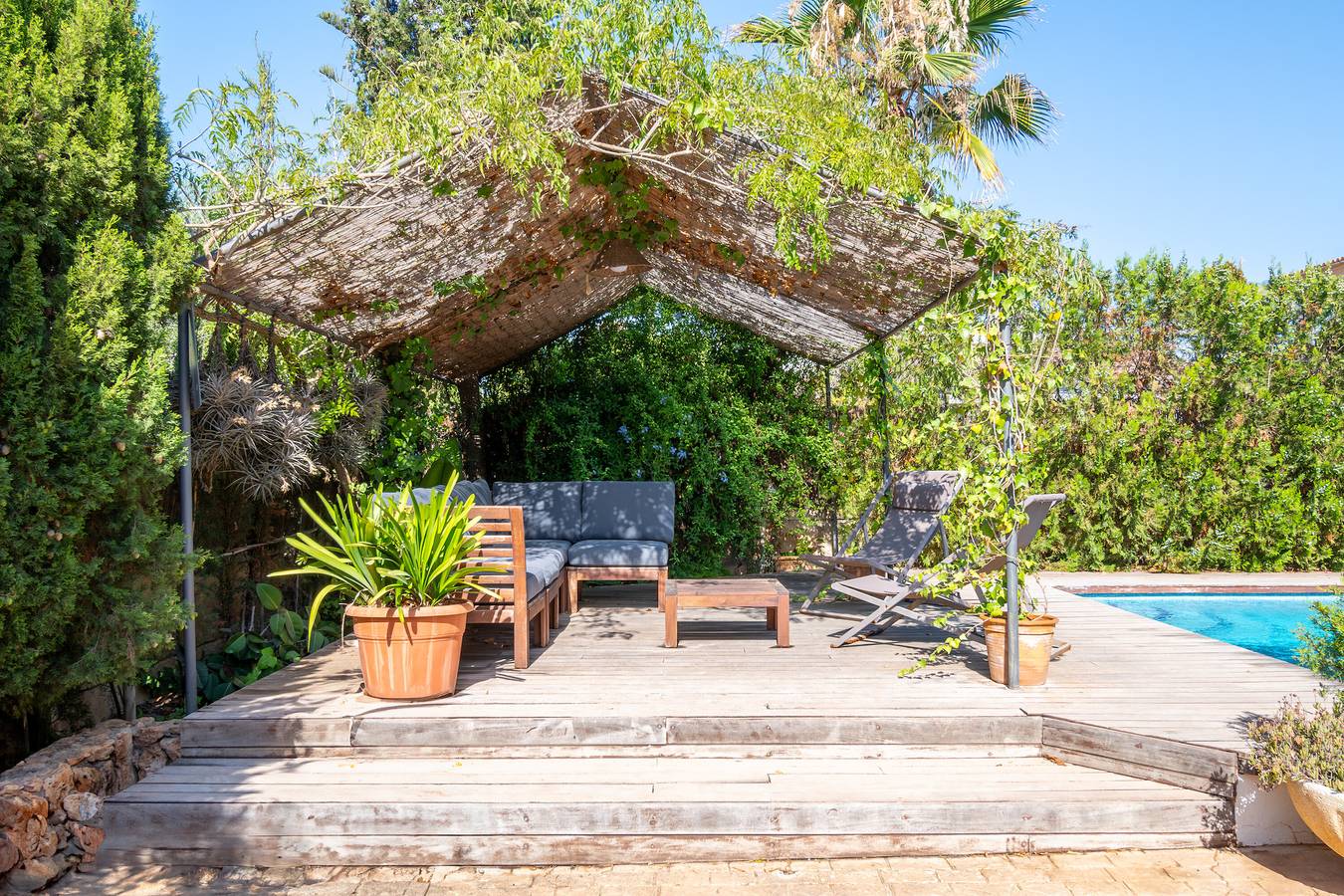 Villa 'Es Tancat' con vistas al mar, piscina privada y Wi-Fi in Sa Ràpita, Campos