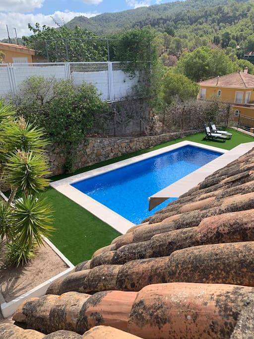 Casa rural con piscina para 6 personas, con vistas además de jardín y piscina, Se admiten mascotas en Huerta de Murcia - 2