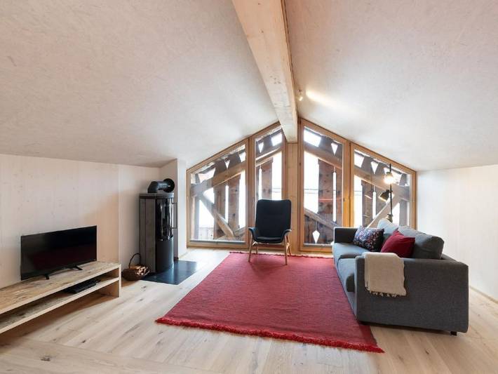 Ferienwohnung für 4 Personen, mit Garten in Bergün