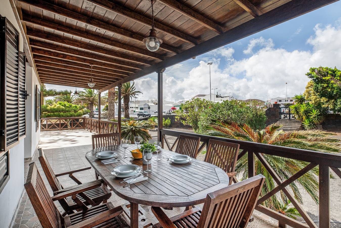 Villa vacacional 'Casa Paraíso' con vistas a la montaña, terraza privada y Wi-Fi in San Bartolomé, Lanzarote