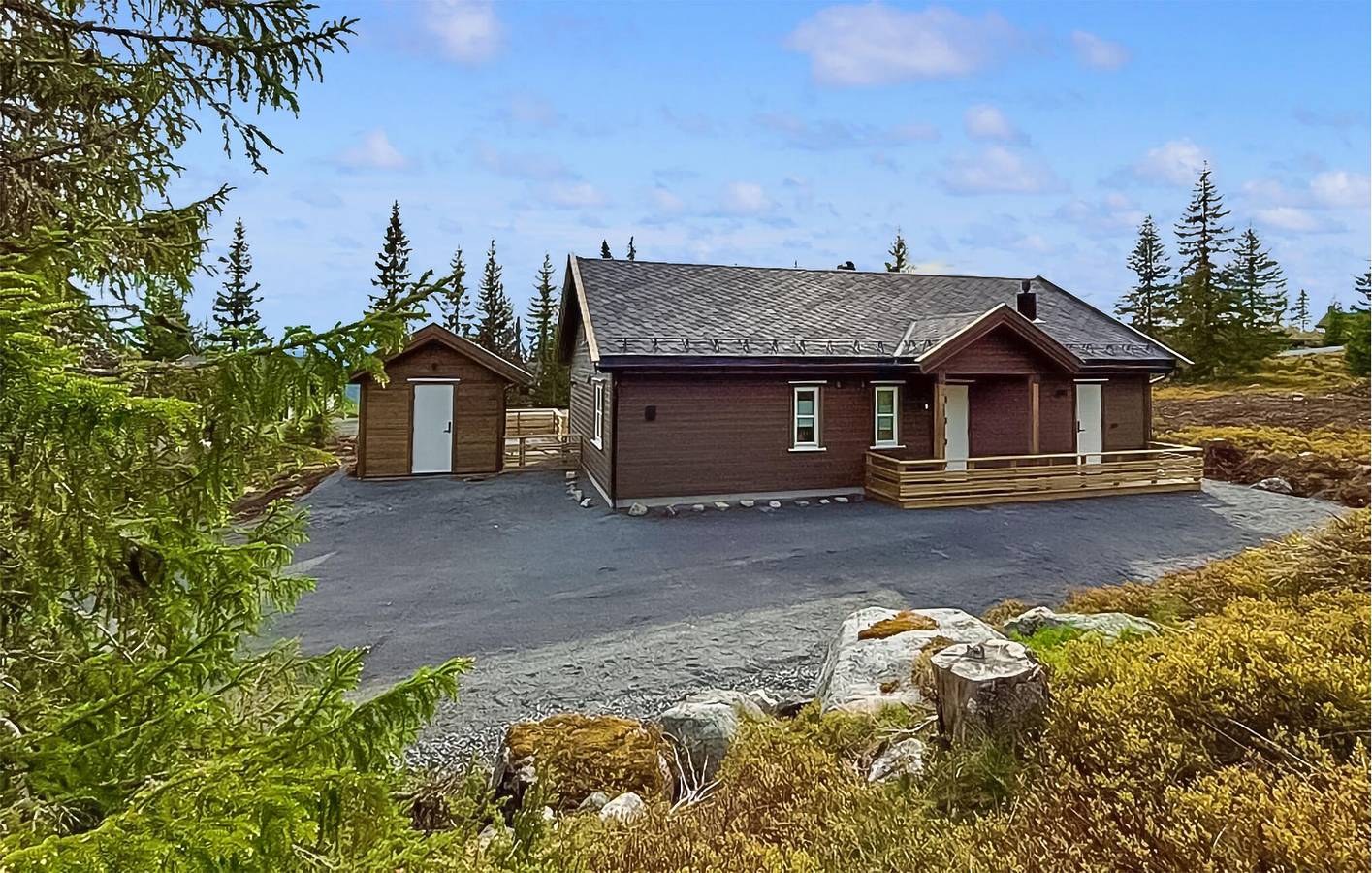 Ferienhaus für 8 Personen mit Sauna in Sjusjoen, Ringsaker