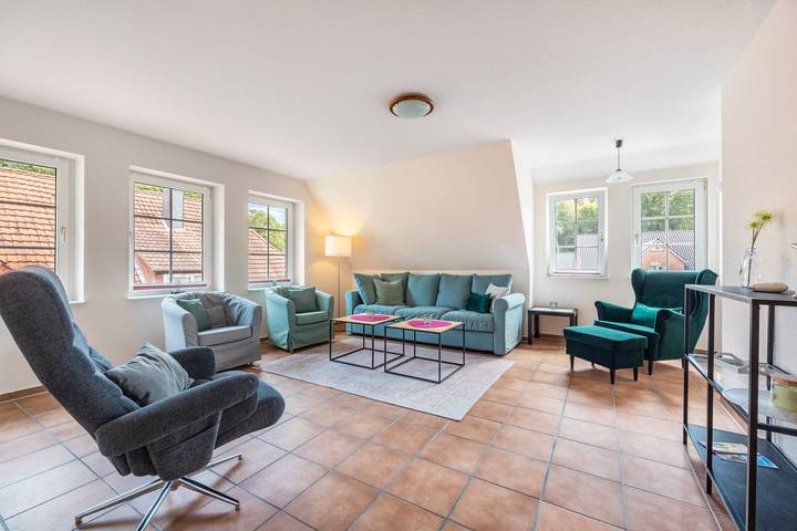 Vacation rental for 6 people, with balcony in Lueneburg Heath