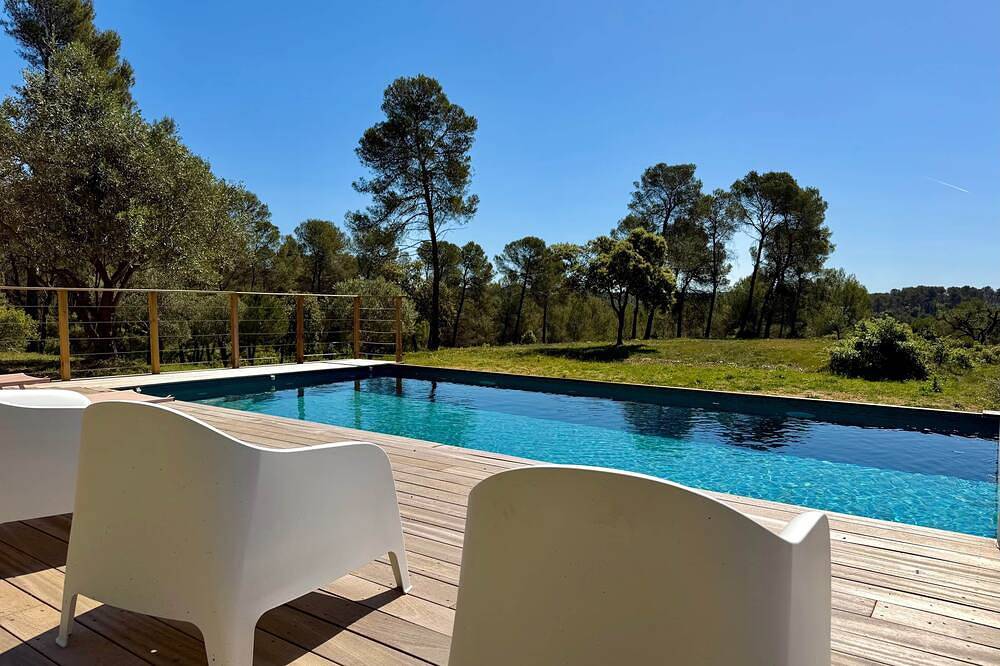 Clos Magali - piscine-Vista al Parque-Villa-Baño P in Saint-Clément-de-Rivière, Costa mediterránea (Francia)
