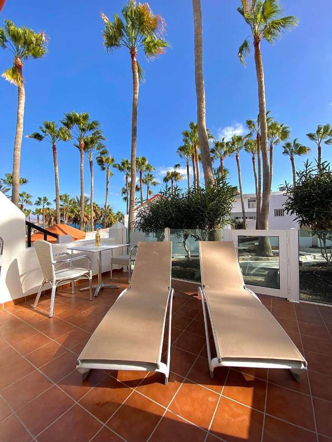 Ferienhaus für 4 Personen, mit Terrasse und Pool sowie Ausblick