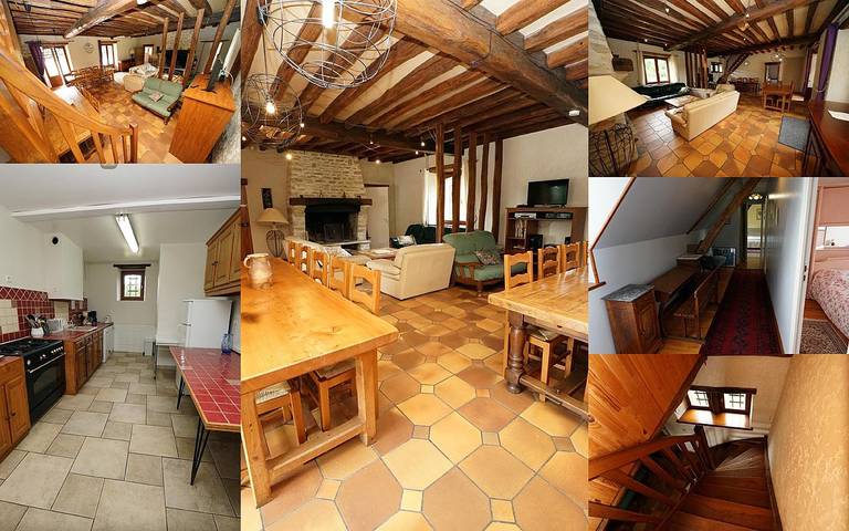 Gîte pour 25 personnes, avec jardin et piscine, animaux acceptés dans Neuvy-Sautour - 4