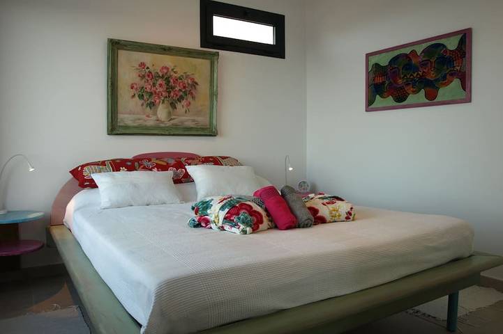 Holiday house with sea, coast and mountain views in the green north of Tenerife in Las Cruces, Garachico