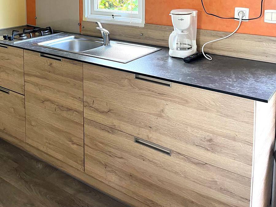 Camping La Faloise - Mobilhome 5 personnes - Mobil-home - 32m² - 2 chambres sans terrasse in Angicourt, Oise