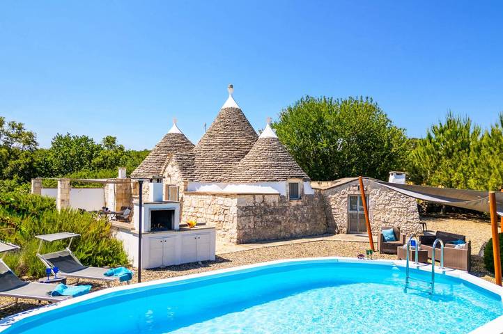 Villa con piscina per 4 persone a Martina Franca