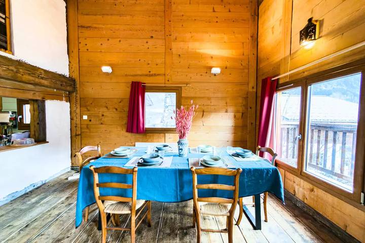 Gîte pour 7 personnes, avec jardin, animaux acceptés à Servoz - 3