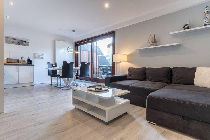 Ferienwohnung für 4 Personen, mit Balkon und Terrasse in Sankt Peter-Ording