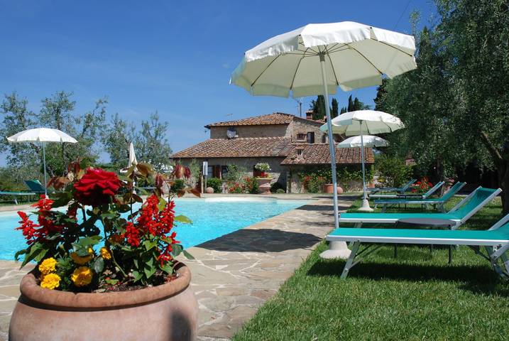 Casa vacanza per 4 persone, con Giardino a Monteriggioni