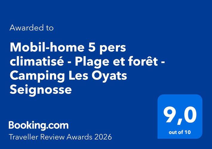 Camping pour 5 personnes, avec jardin et sauna ainsi que jacuzzi et piscine à Seignosse - 2