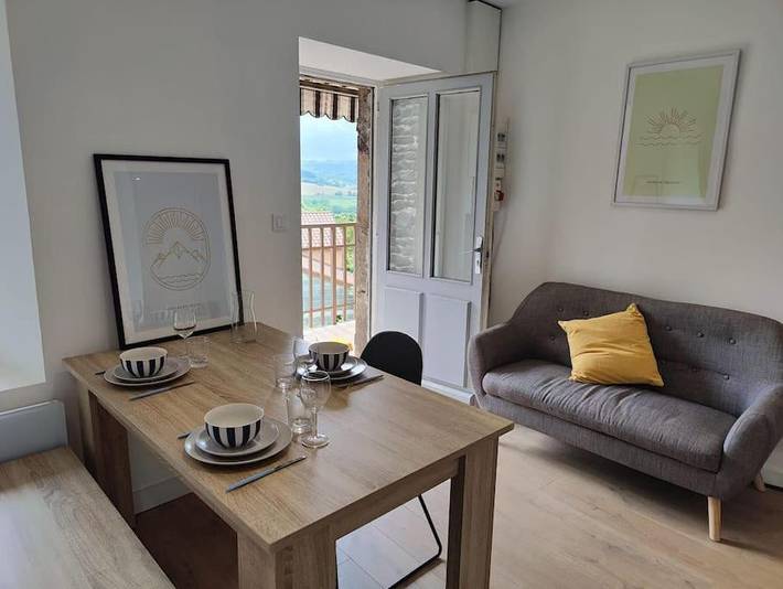 Apartamento de vacaciones para 4 personas, con balcón y vistas - 1