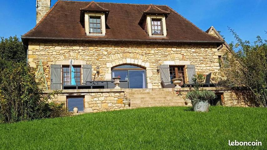Maison de vacances pour 6 personnes, avec Balcon et Terrasse ainsi que Piscine et Vue