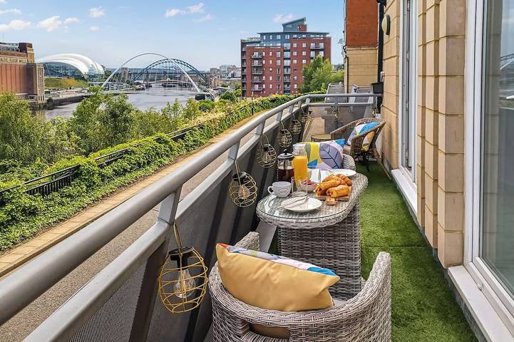 Cottage for 2 people, with balcony/terrace in Newcastle upon Tyne