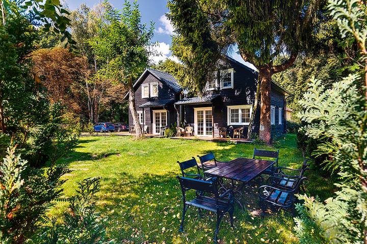 Ferienhaus für 6 Personen, mit Terrasse und Garten sowie Sauna