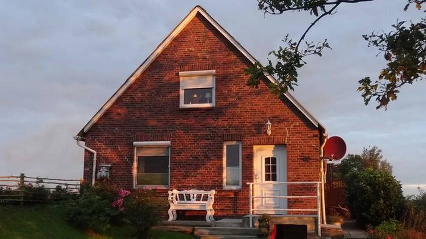Ferienhaus für 6 Personen, mit Garten und Sauna in Nordstrand