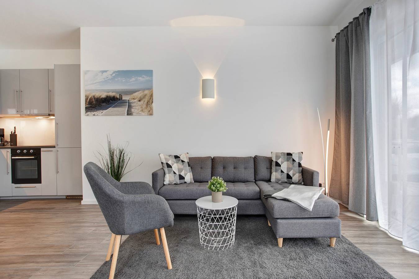 Apartamento entero, Apartamento 'Wohnung Abendrot' con terraza privada in Gothensee, Heringsdorf