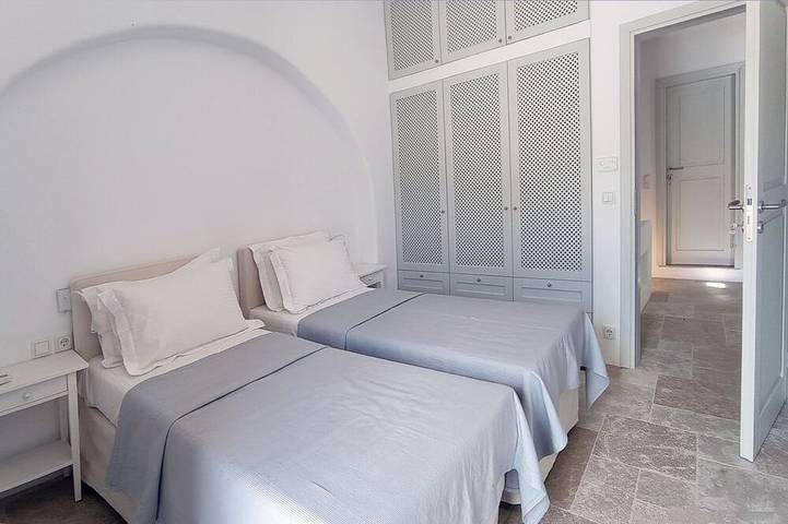 Amorgos der Olivengarten über dem Meer I in Kykladen