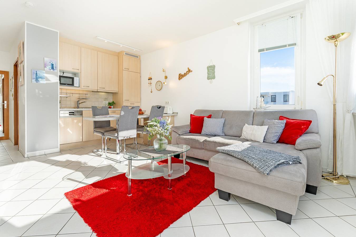Ganze Ferienwohnung, Haus Aquamarina Sandbanktraum 41 in Steinwarder, Heiligenhafen