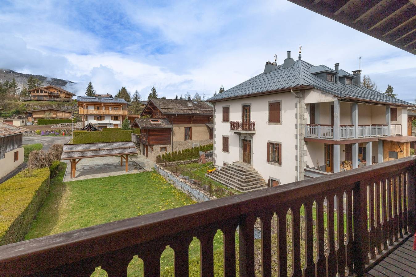 Ganze Wohnung, Ferienwohnung 'Le Chappart - Carroz D'Arâches' mit Bergblick, privater Terrasse und Wi-Fi in Les Carroz, Arâches-la-Frasse