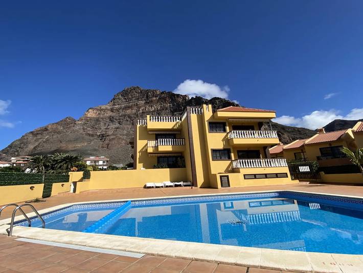Apartamento para 3 personas, con piscina y terraza en Valle Gran Rey