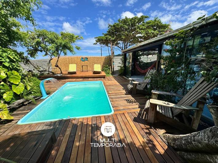 Casas e apartamentos de temporada para 3 pessoas, com jardim em Penha