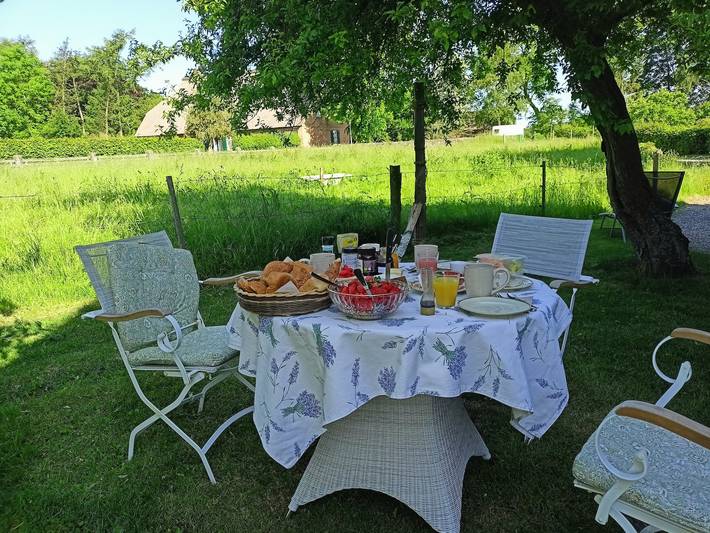 Ferienwohnung für 3 Personen, mit Terrasse und Garten sowie Sauna in Rieseby - 4