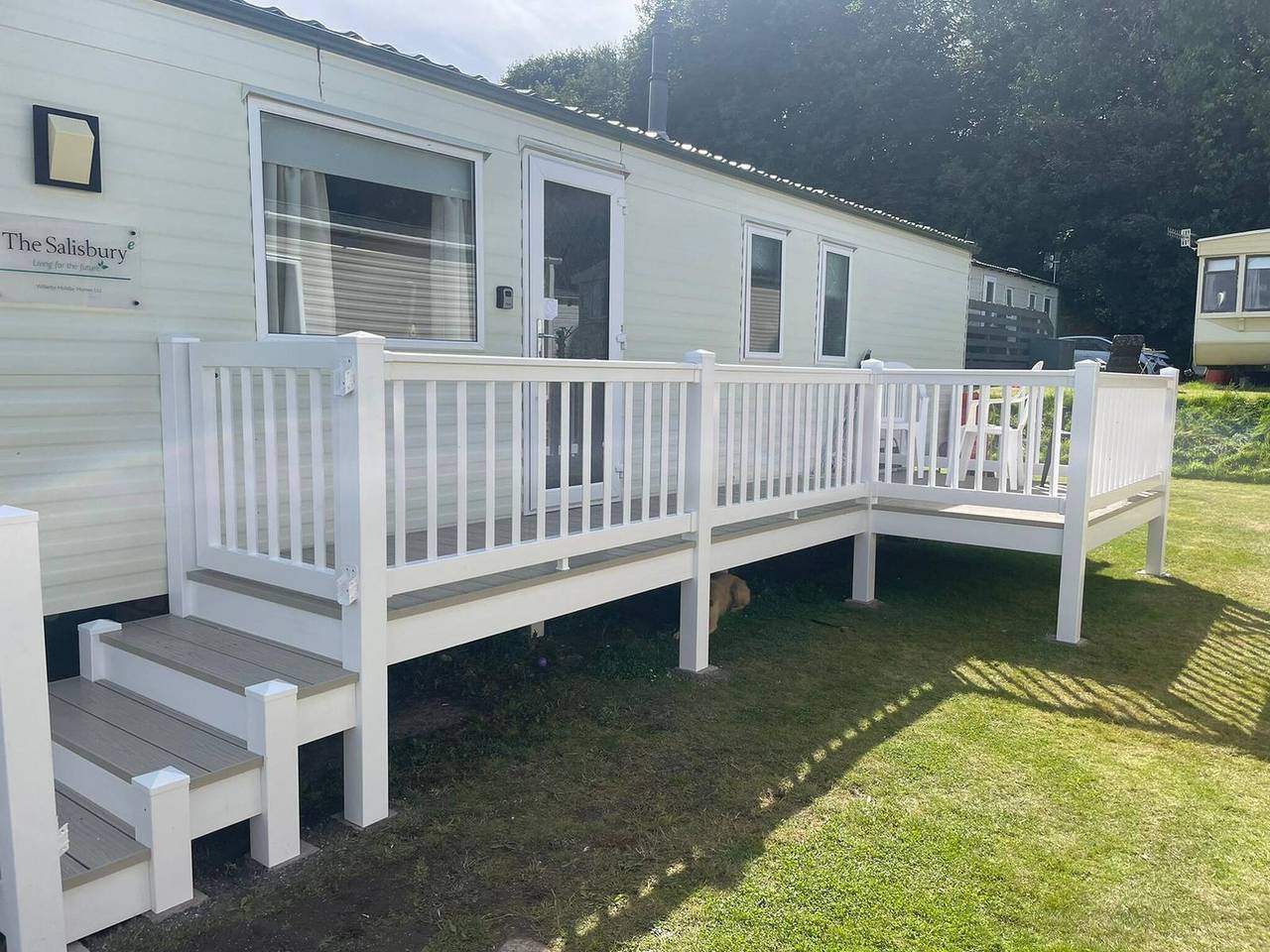 Lovely and Comfy 3-Bedroom Mobile Home Retreat in Kirkcolm in Dumfries and Galloway