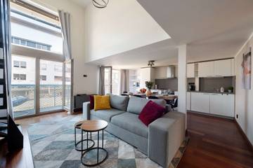 Gîte pour 16 personnes, avec balcon/terrasse, adapté aux familles à Prague