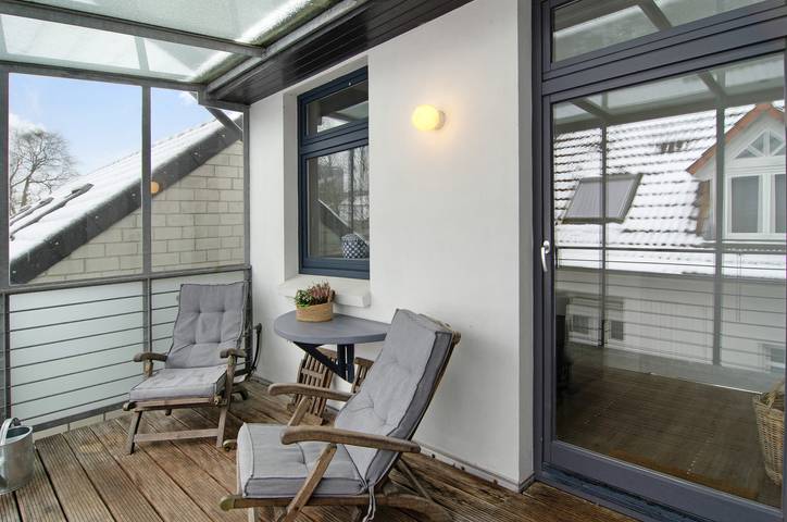 Ferienwohnung für 2 Personen, mit Balkon, mit Haustier in Jever - 3