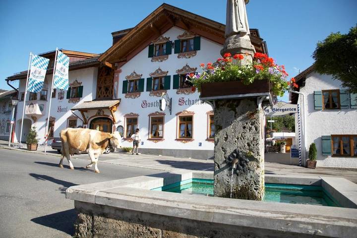 Hôtel pour 4 personnes, avec balcon et vue