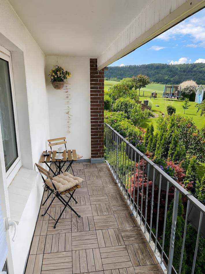 Ferienwohnung für 4 Personen, mit Balkon