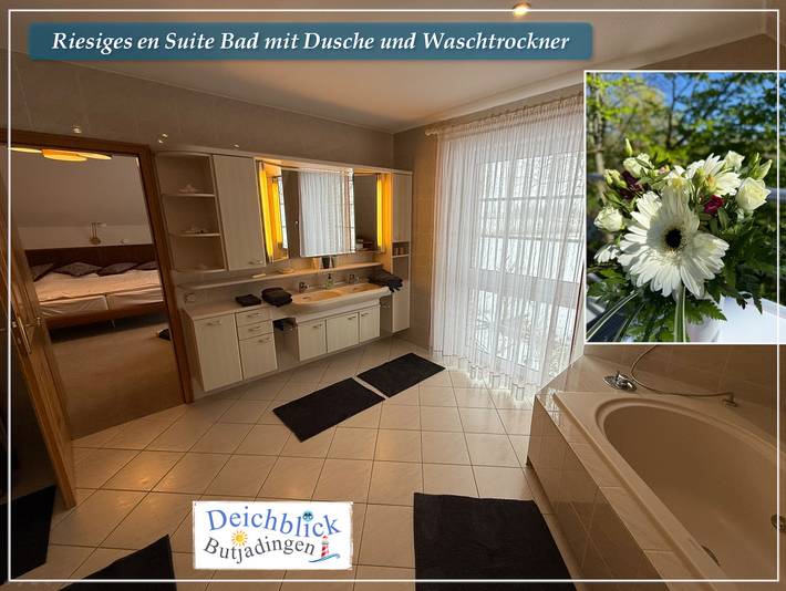 Ferienwohnung für 4 Personen, mit Ausblick und Garten in Eckwarden - 4