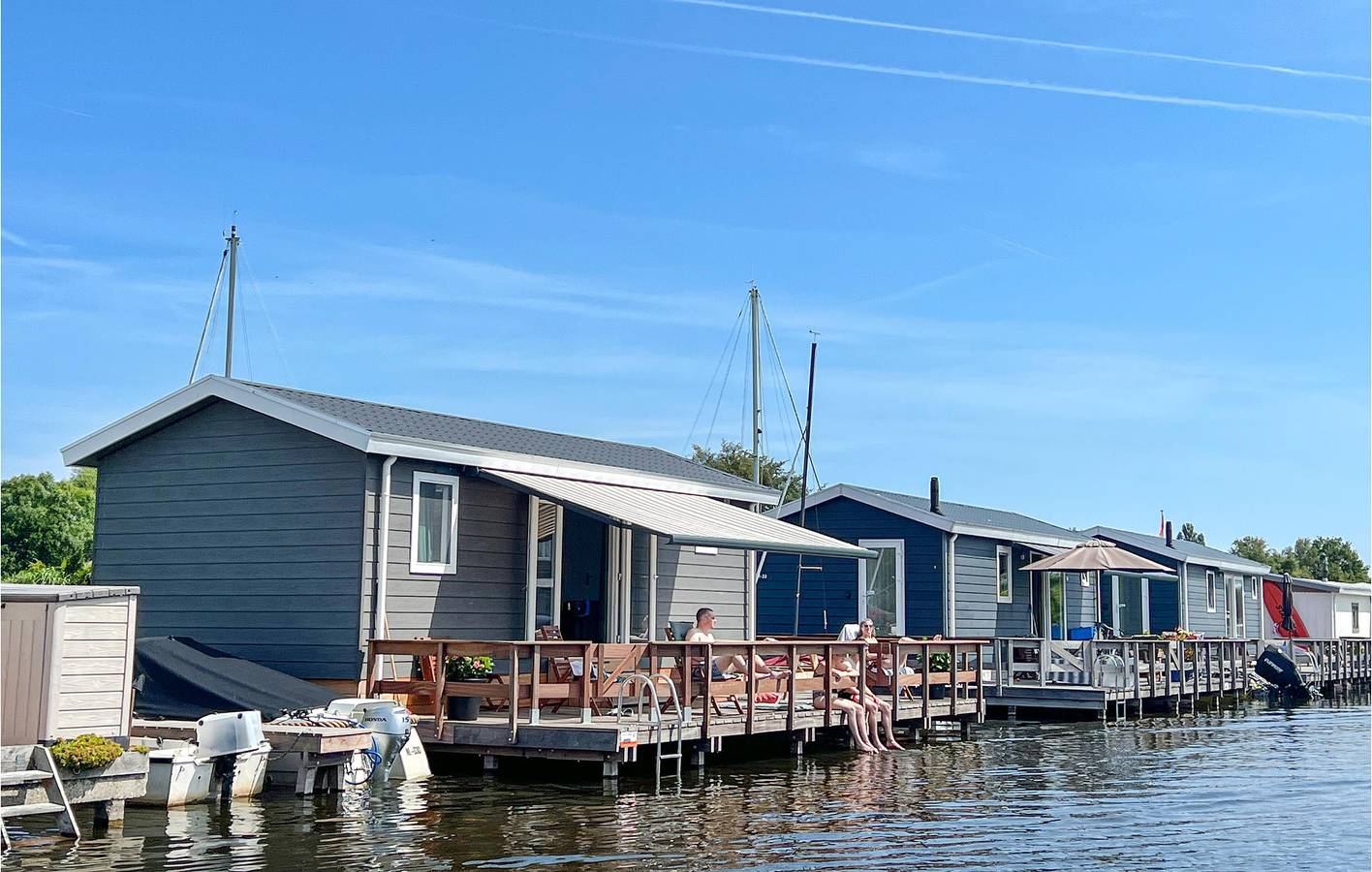 Vakantiehuis voor 4 personen met terras in Breukelen, Groene Hart