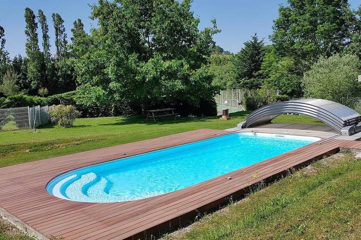 Location de vacances pour 6 personnes, avec jardin à Nailloux