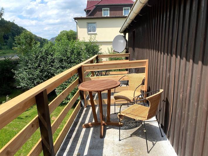 Ferienhaus für 4 Personen, mit Balkon und Terrasse sowie Garten in Sächsische Schweiz - 2