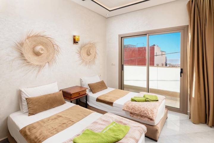 Gîte pour 8 personnes, avec terrasse et vue dans Aftas Imsouane - 3